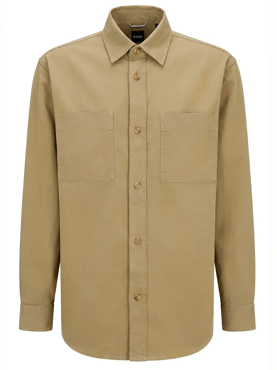 Рубашка Relaxed Fit хлопковая