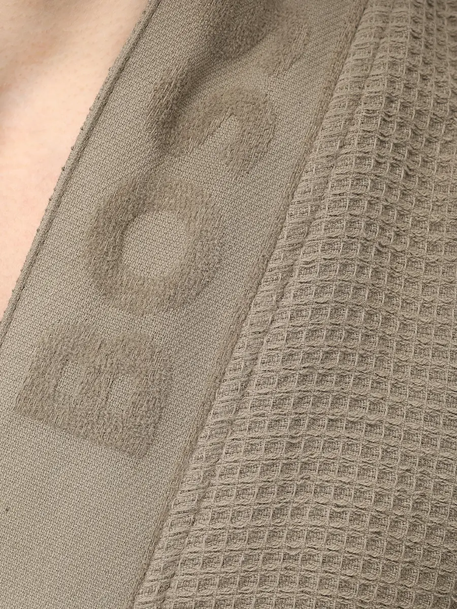 Халат из хлопка и вискозы