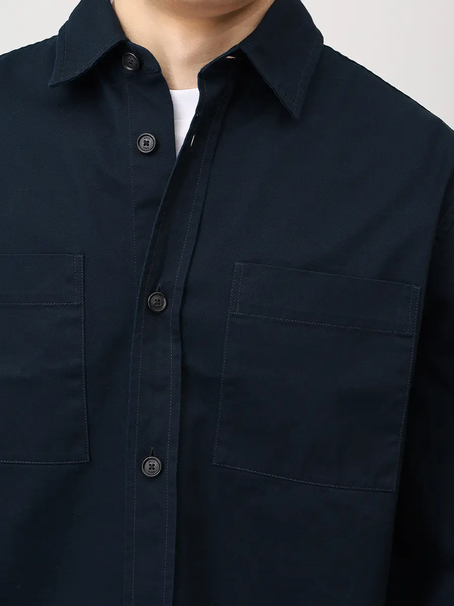 Рубашка Relaxed Fit хлопковая