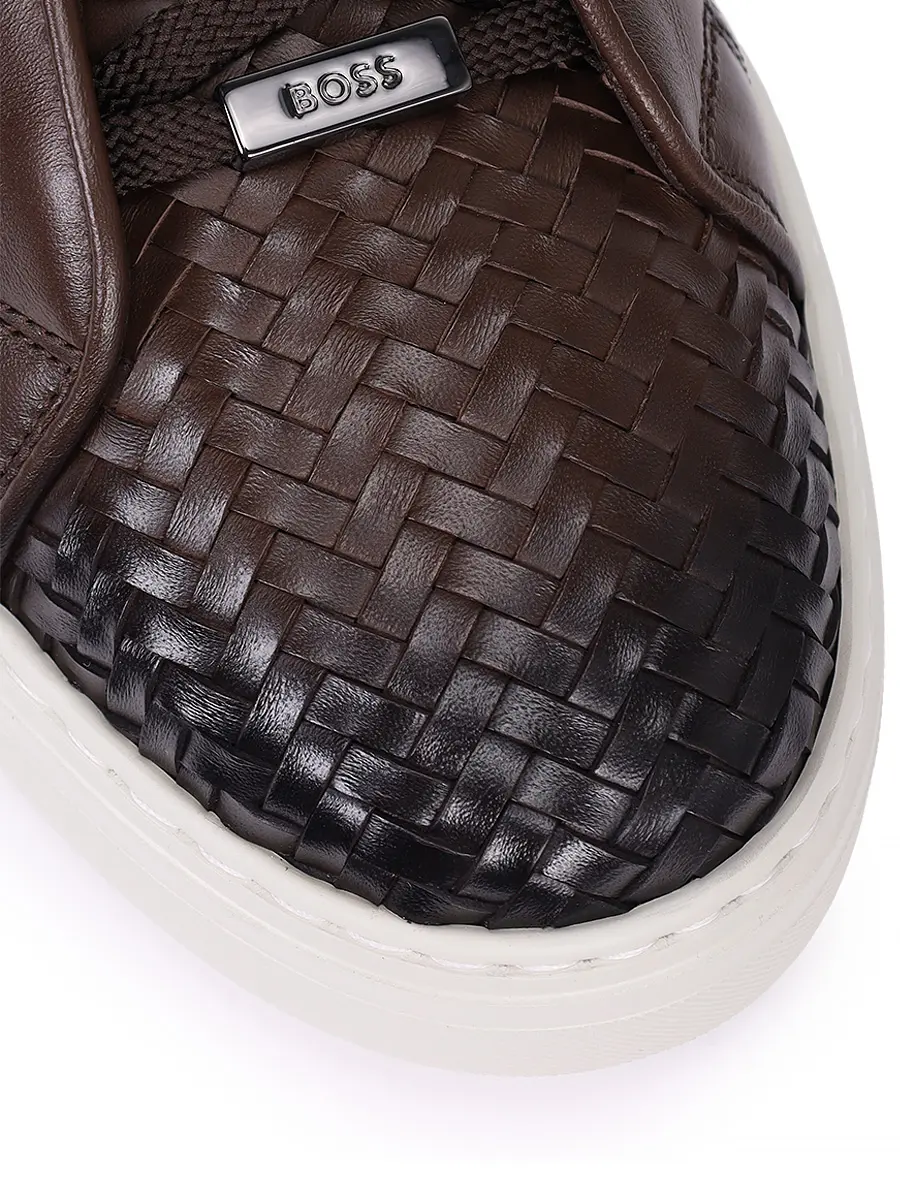 Кеды кожаные