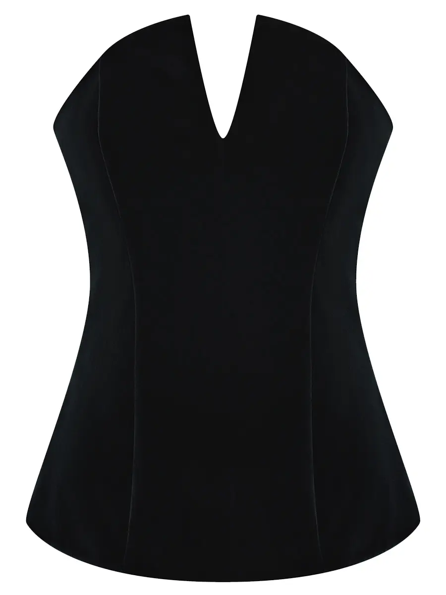 Корсет бархатный