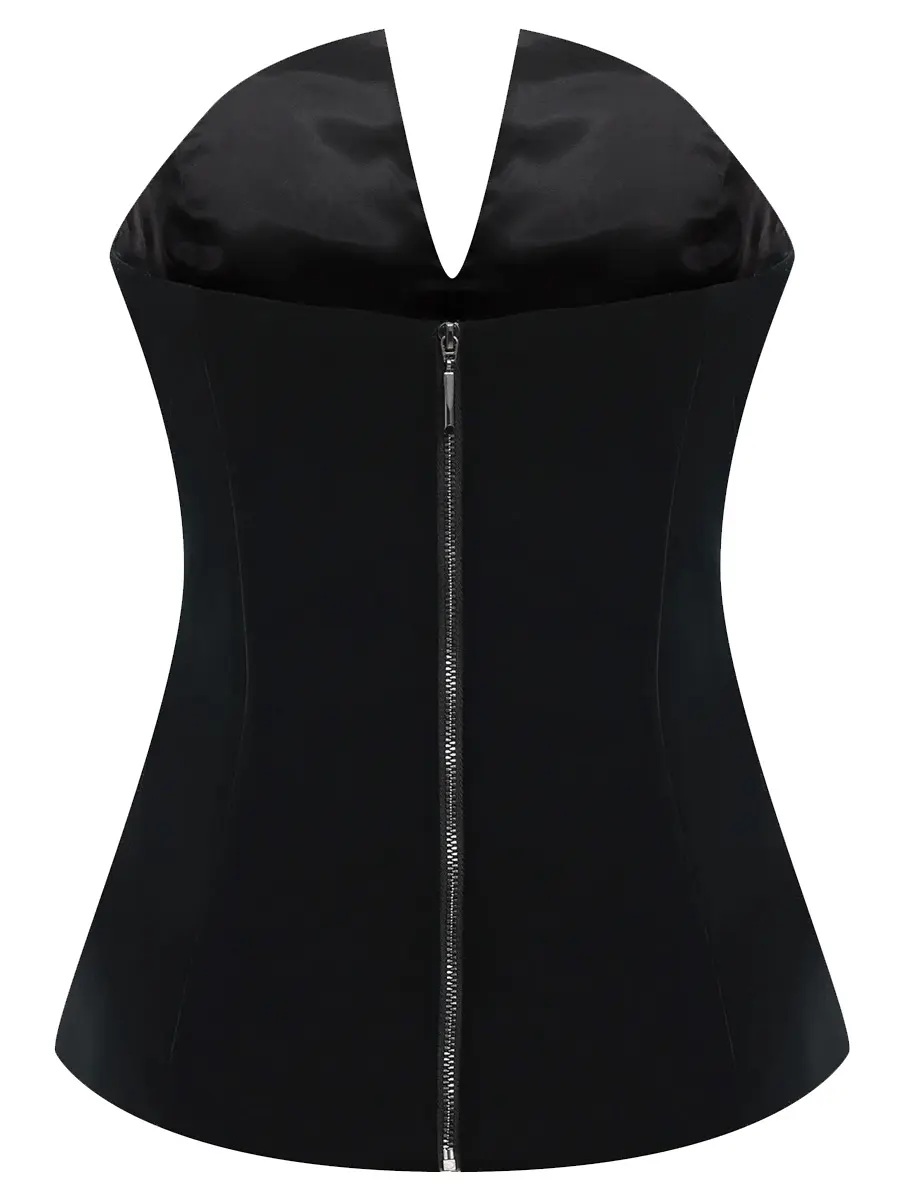 Корсет бархатный