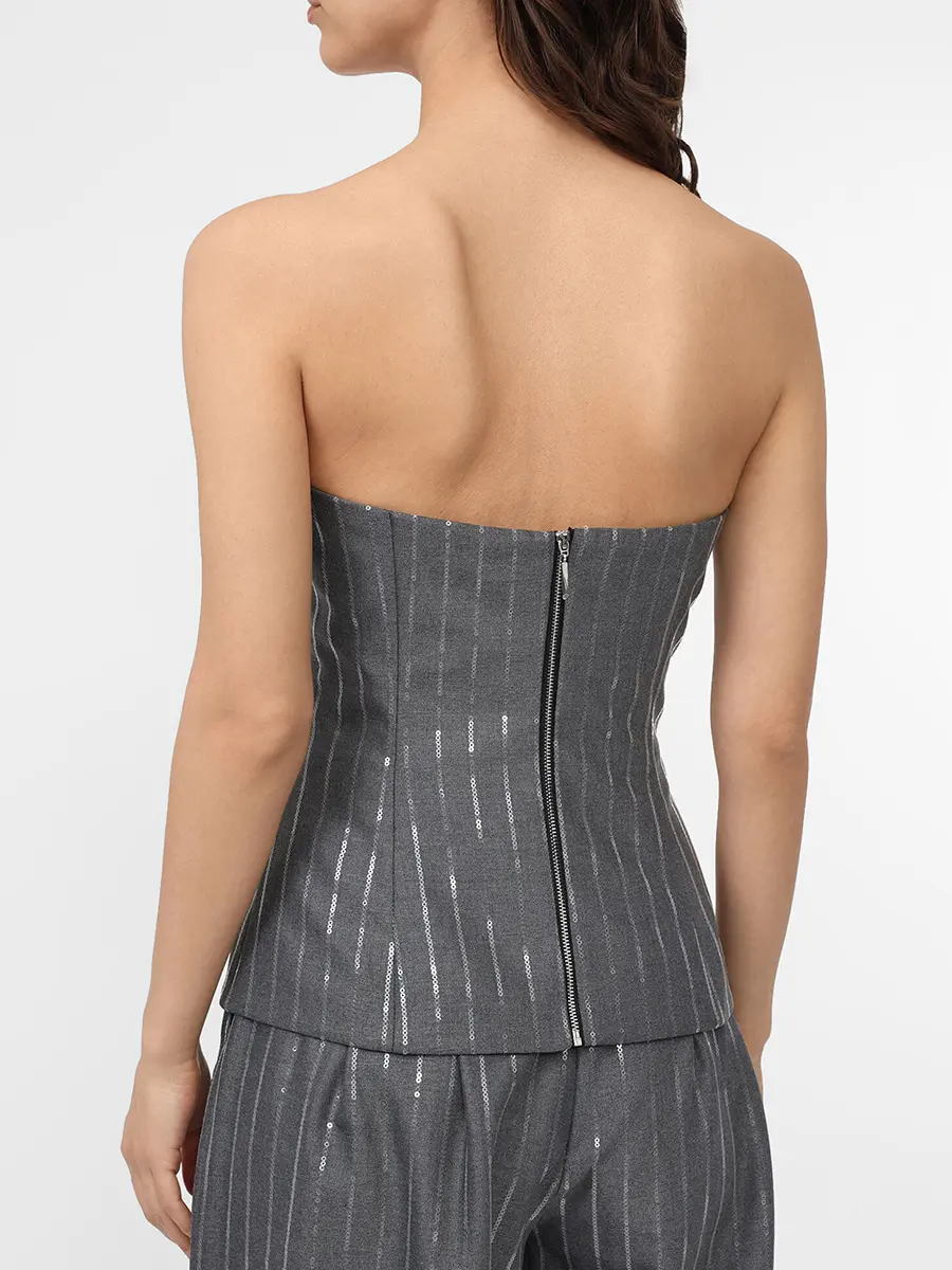 Корсет с пайетками