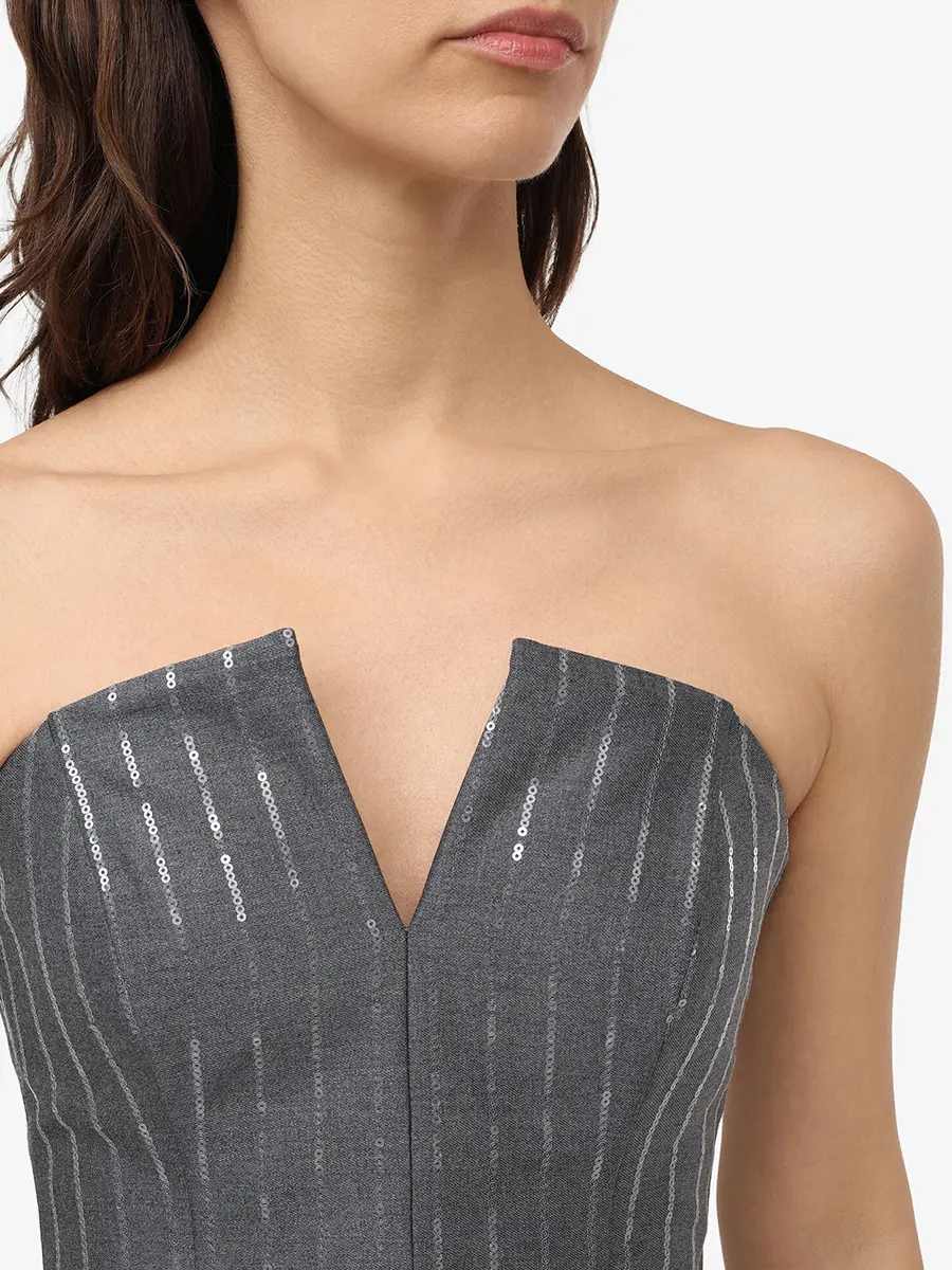 Корсет с пайетками