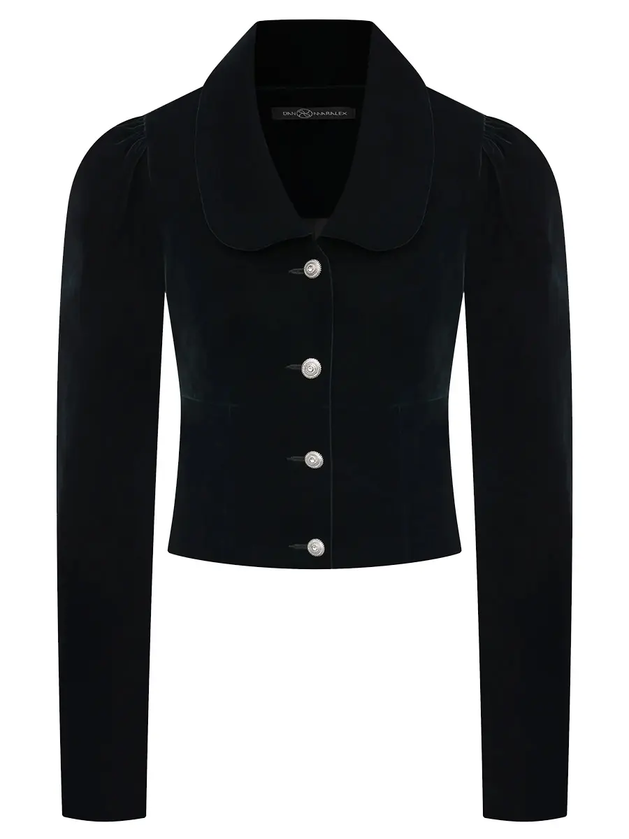 Жакет бархатный