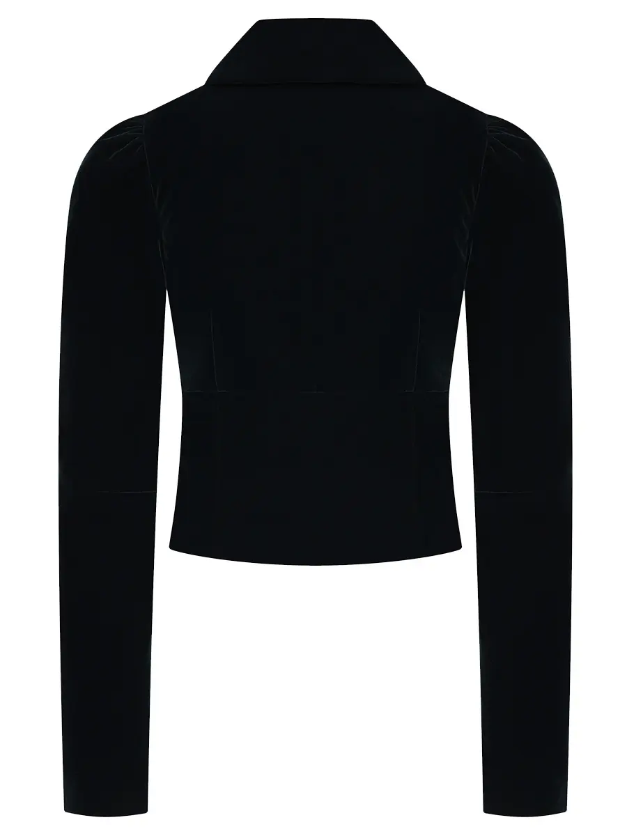 Жакет бархатный
