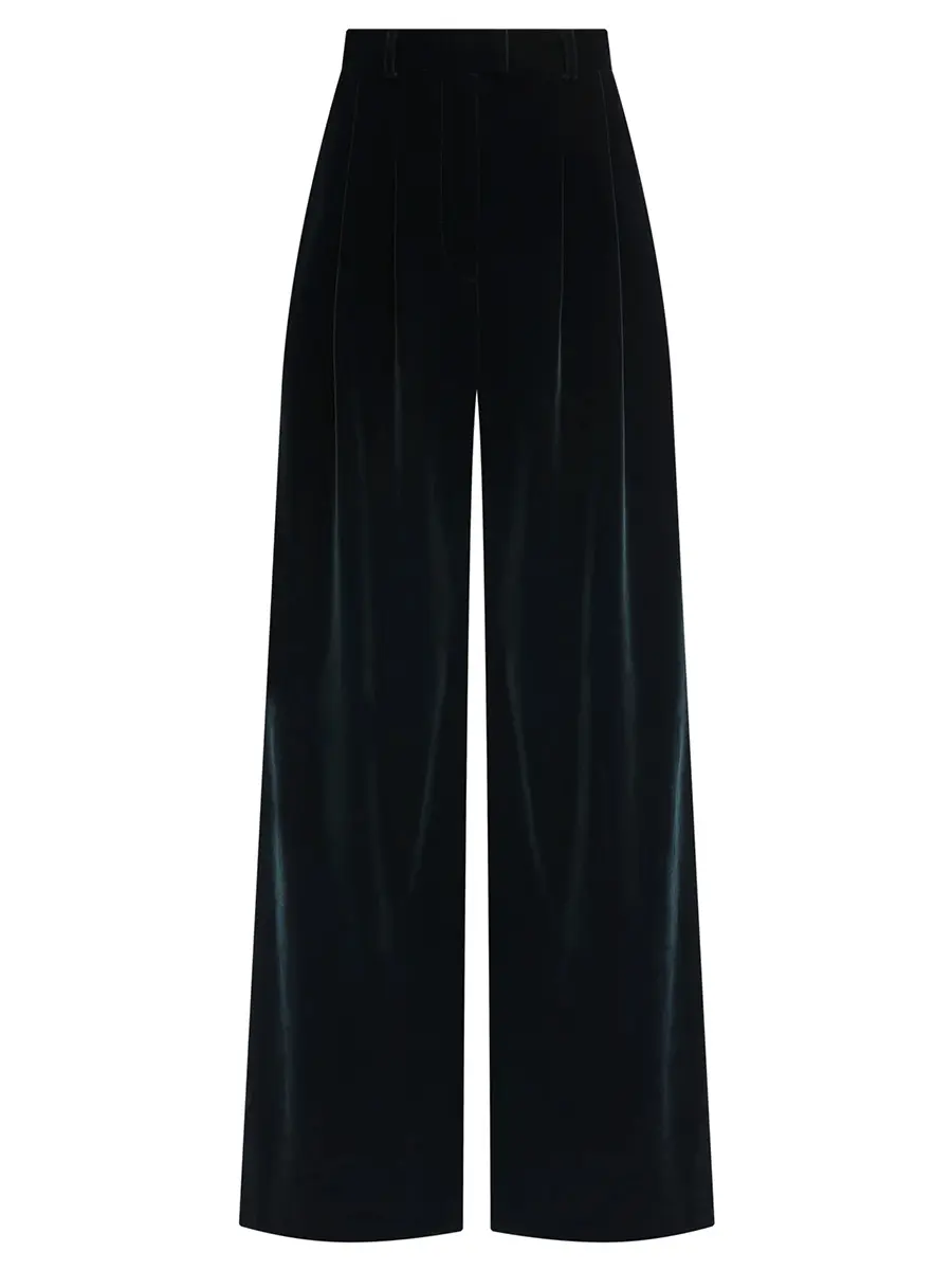 Брюки бархатные