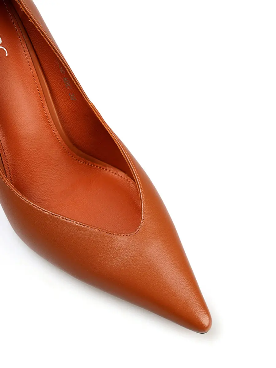 Туфли кожаные