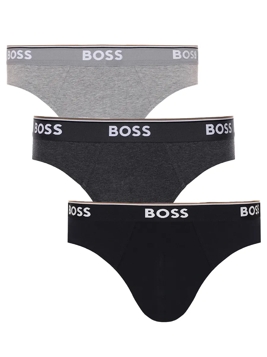 Набор из трех хлопковых трусов-брифов