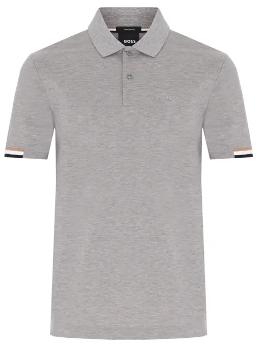 Поло хлопковое BOSS