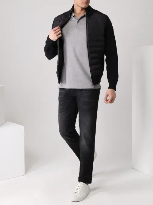 Поло хлопковое BOSS