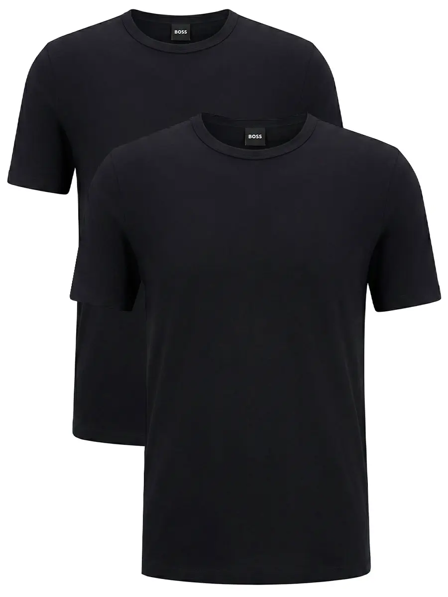 Набор из двух хлопковых футболок Slim Fit