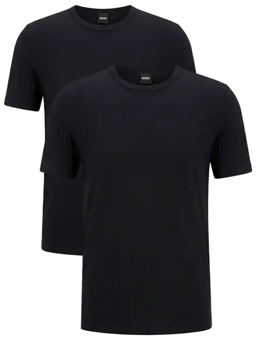 Набор из двух хлопковых футболок Slim Fit BOSS
