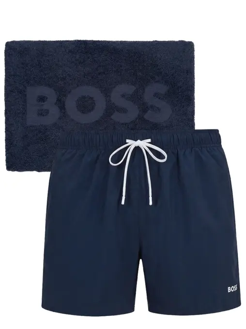 Набор полотенце и плавки BOSS
