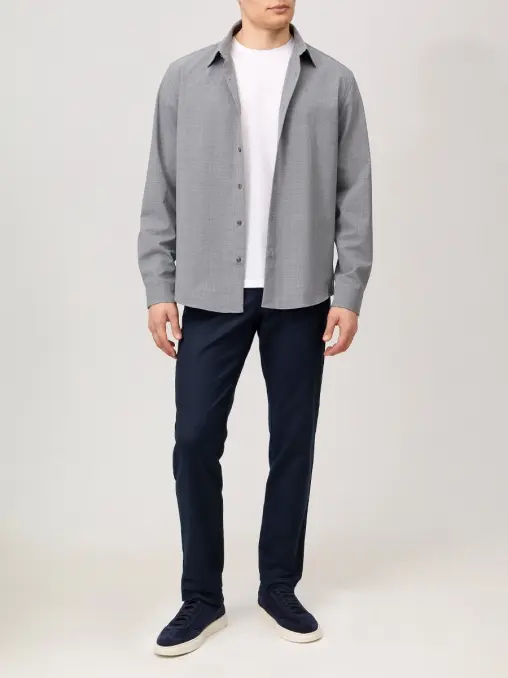 Футболка Slim Fit хлопковая BOSS