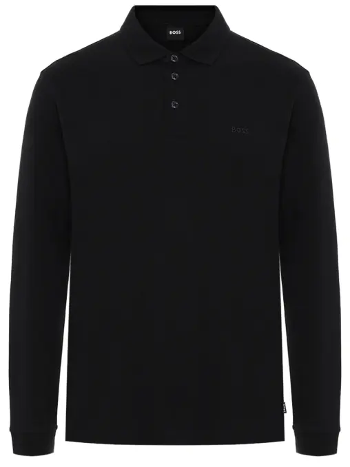 Поло хлопковое BOSS