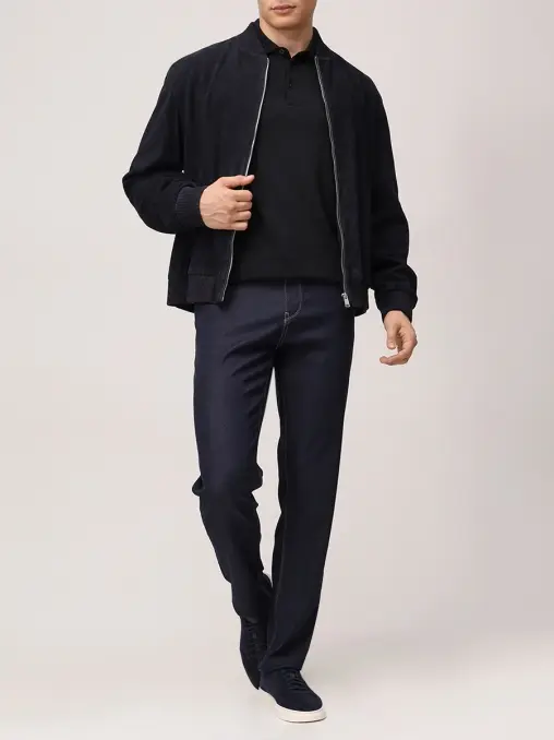 Поло хлопковое BOSS