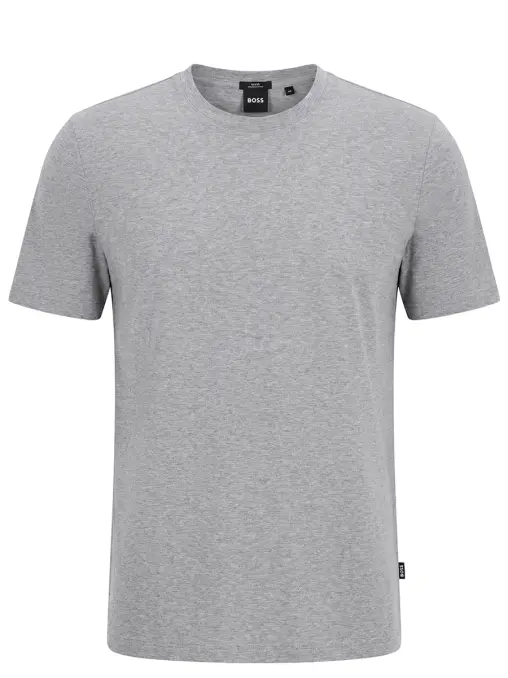 Футболка Slim Fit хлопковая BOSS