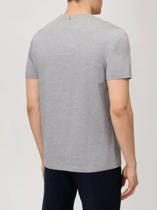 Футболка Slim Fit хлопковая BOSS