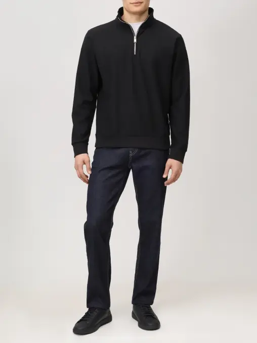 Джемпер из хлопка и лиоцелла BOSS