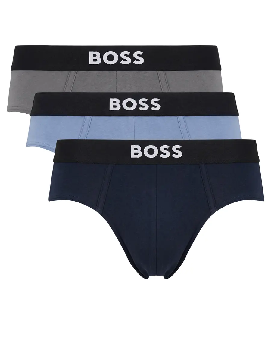 Набор из трех хлопковых трусов-брифов