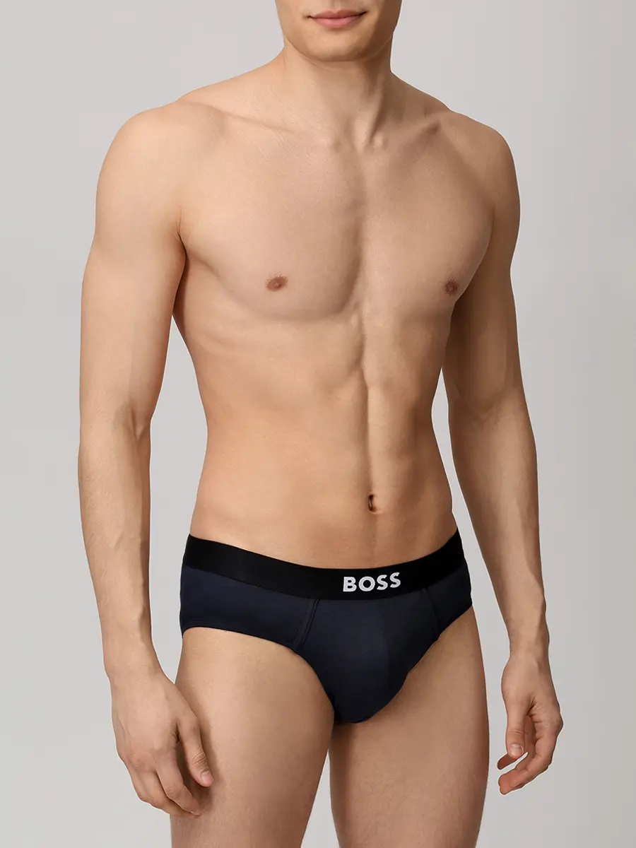 Набор из трех хлопковых трусов-брифов