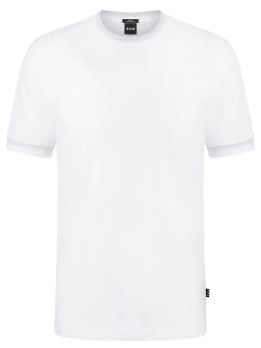 Футболка Slim Fit хлопковая BOSS