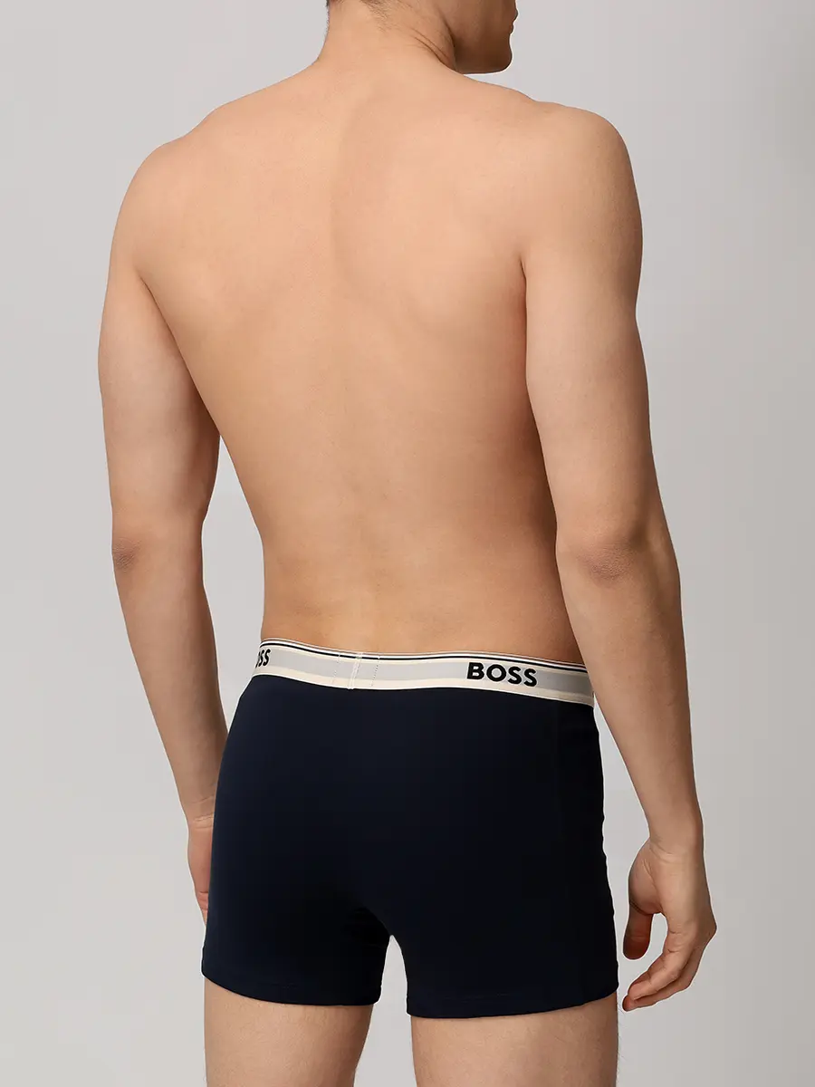 Набор из трех хлопковых трусов-боксеров