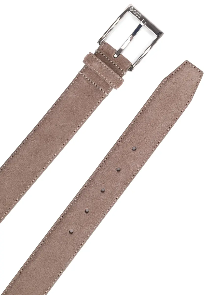 Ремень замшевый