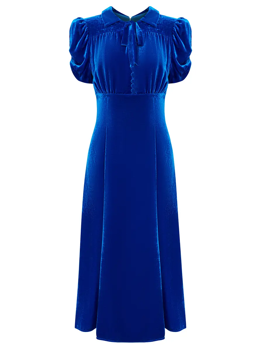 Платье бархатное