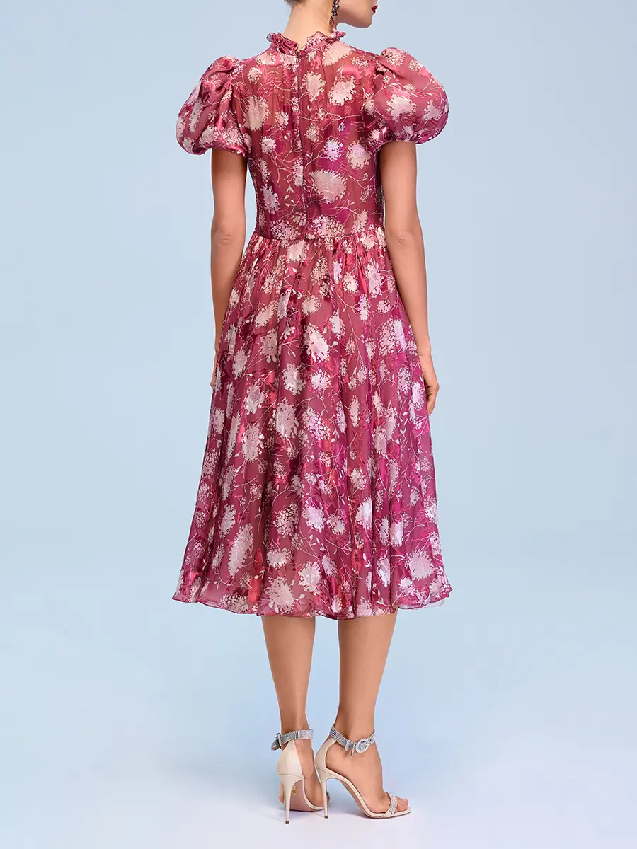 Платье шелковое