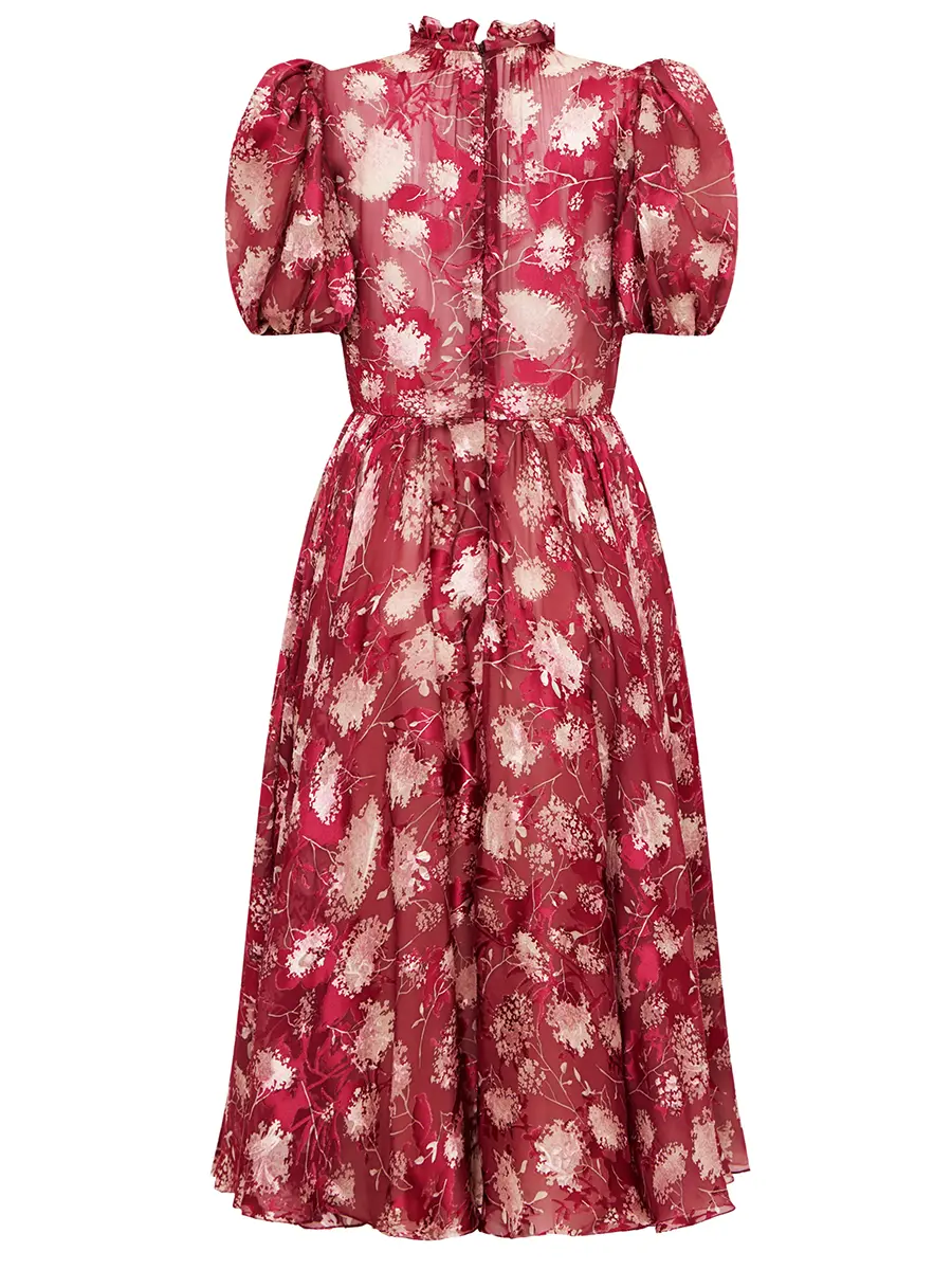 Платье шелковое