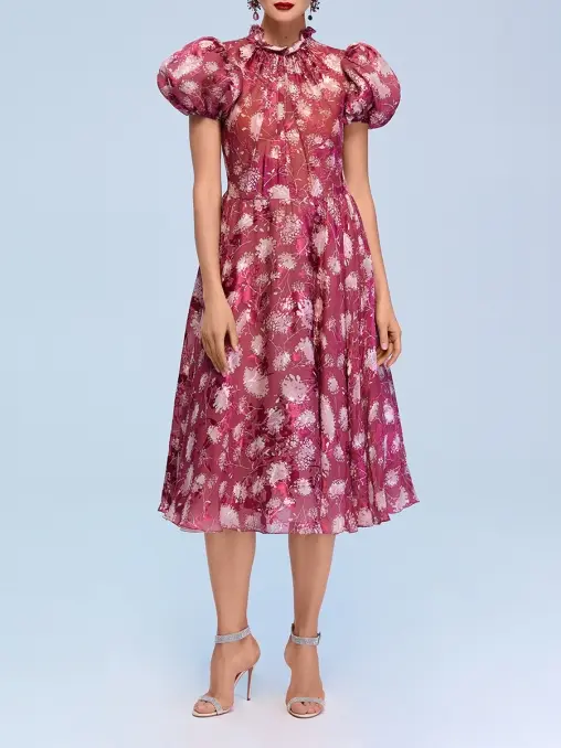 Платье шелковое THE NAMES