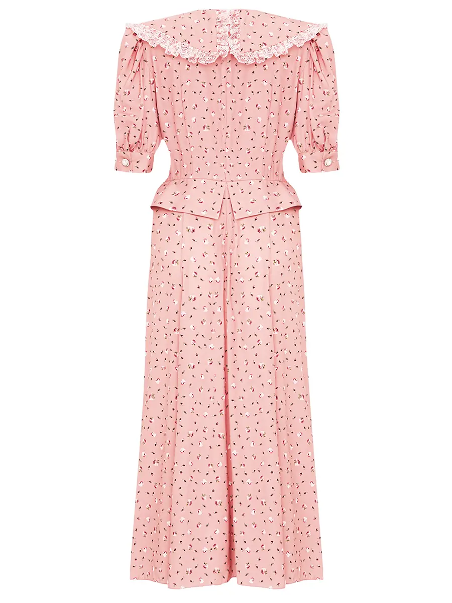 Платье шелковое