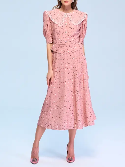 Платье шелковое THE NAMES