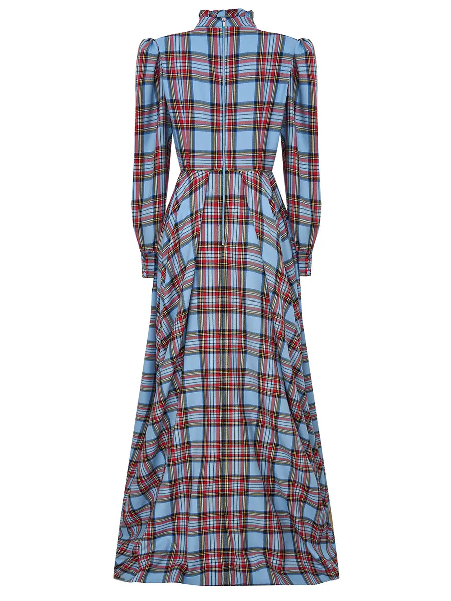 Платье с оборками