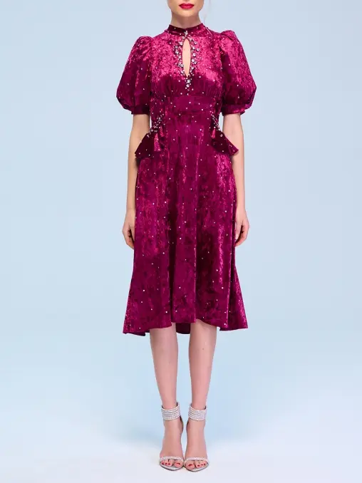 Платье бархатное THE NAMES