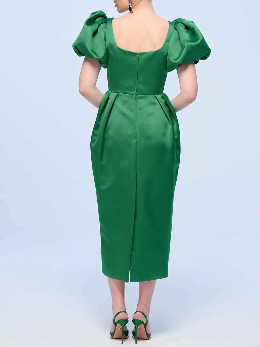 Платье шелковое