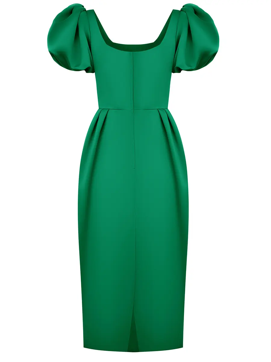 Платье шелковое