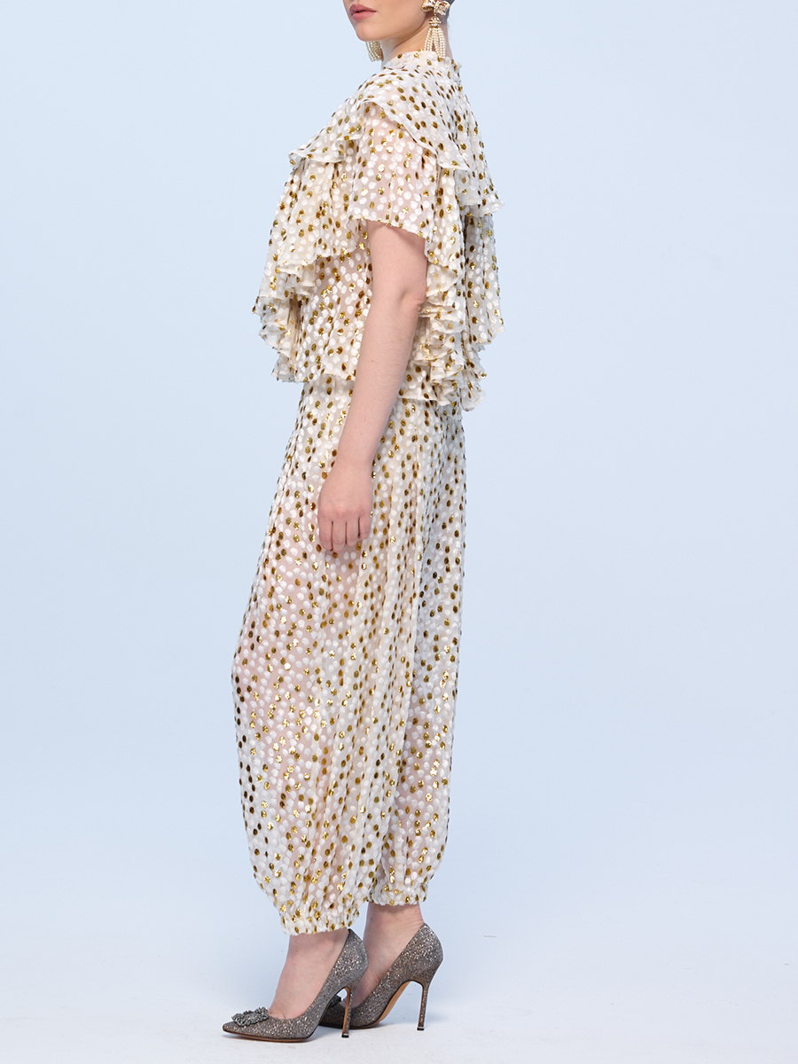 Костюм в горох