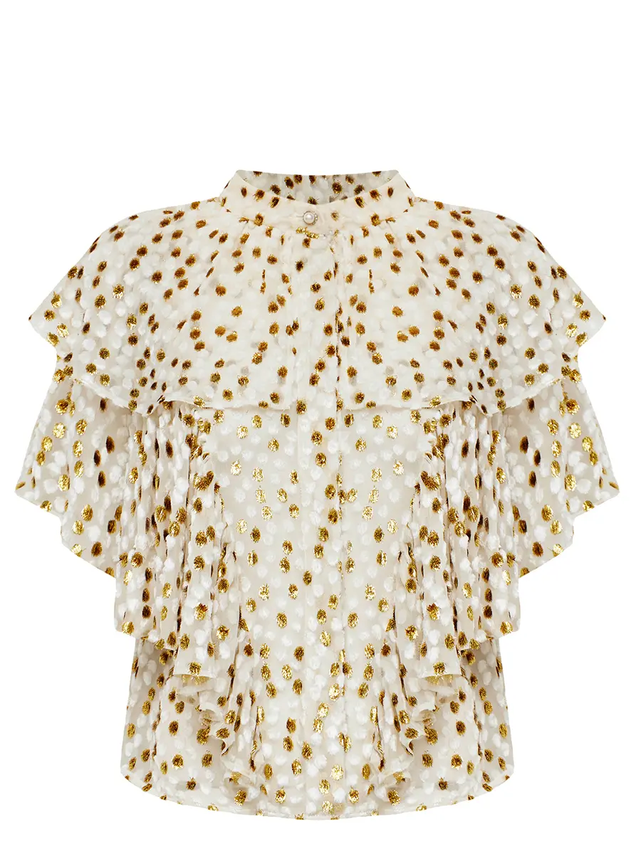 Костюм в горох