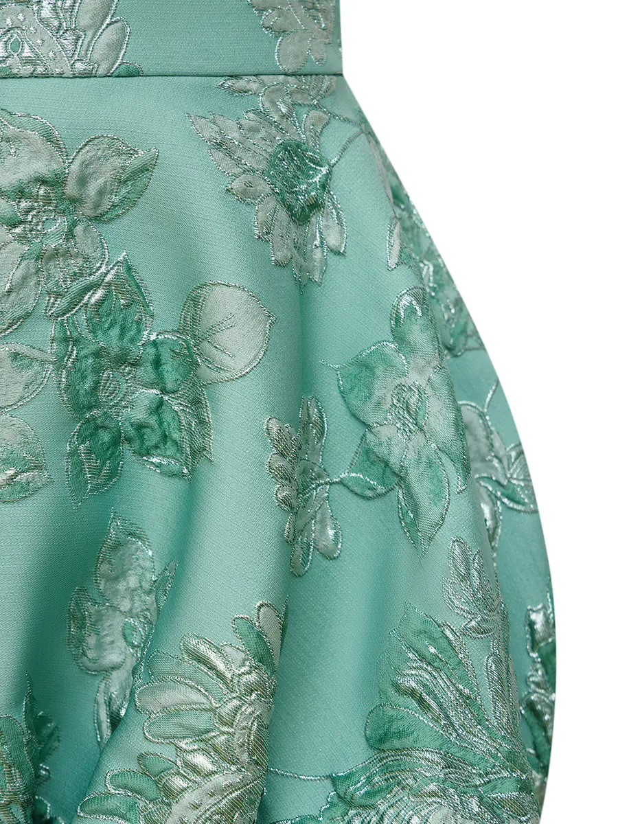 Топ и шорты из жаккарда