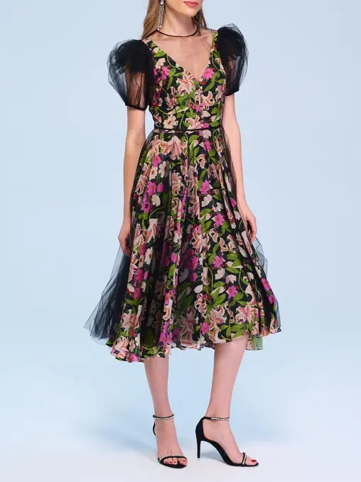 Платье двухслойное THE NAMES