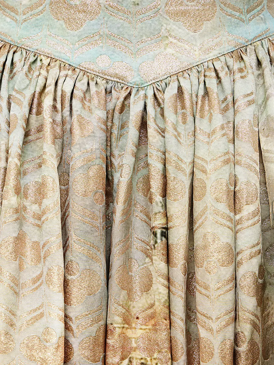 Топ и юбка из жаккарда