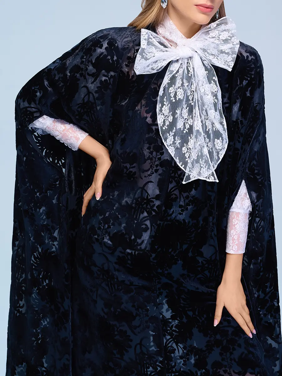 Кейп и бриджи из панбархата