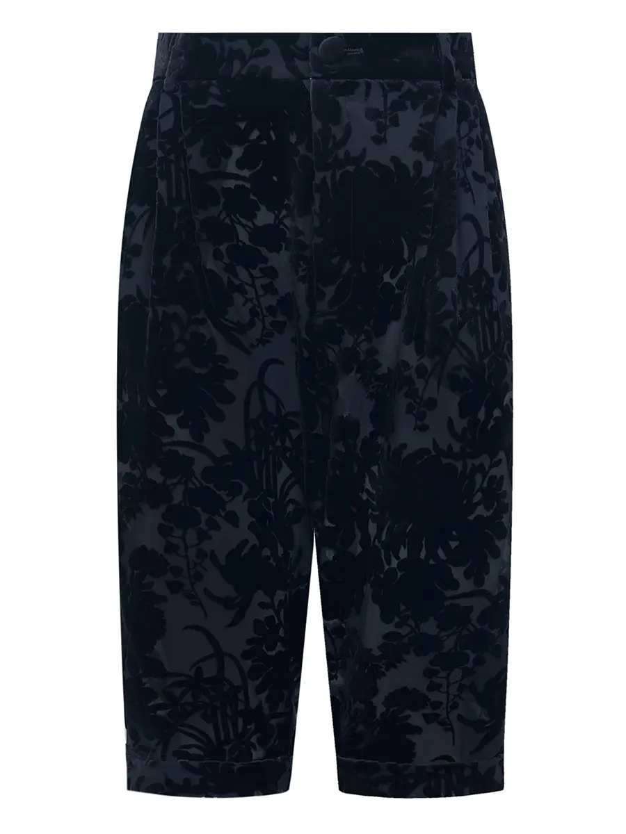 Кейп и бриджи из панбархата