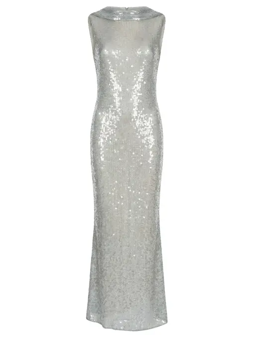 Платье Silver с пайетками PHATEMM