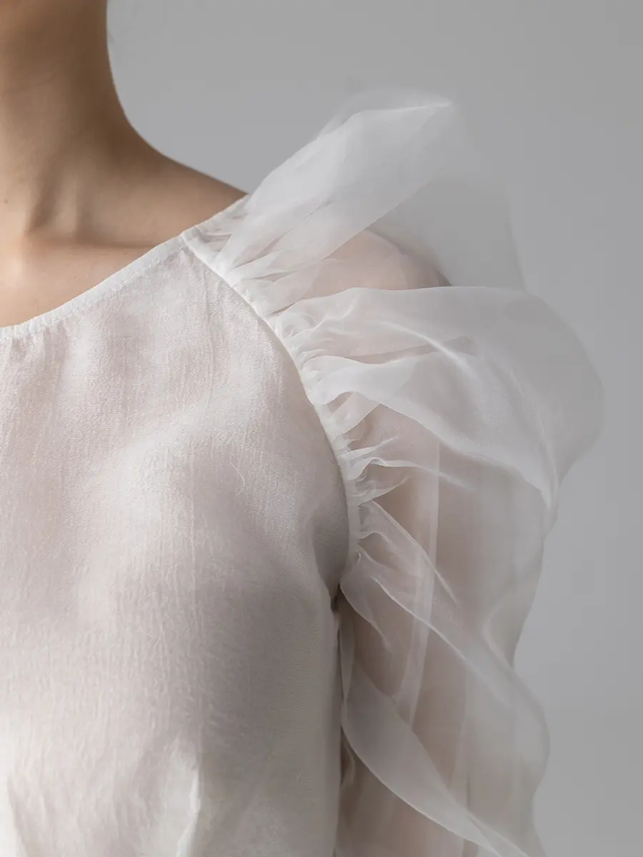 Топ шелковый SWN