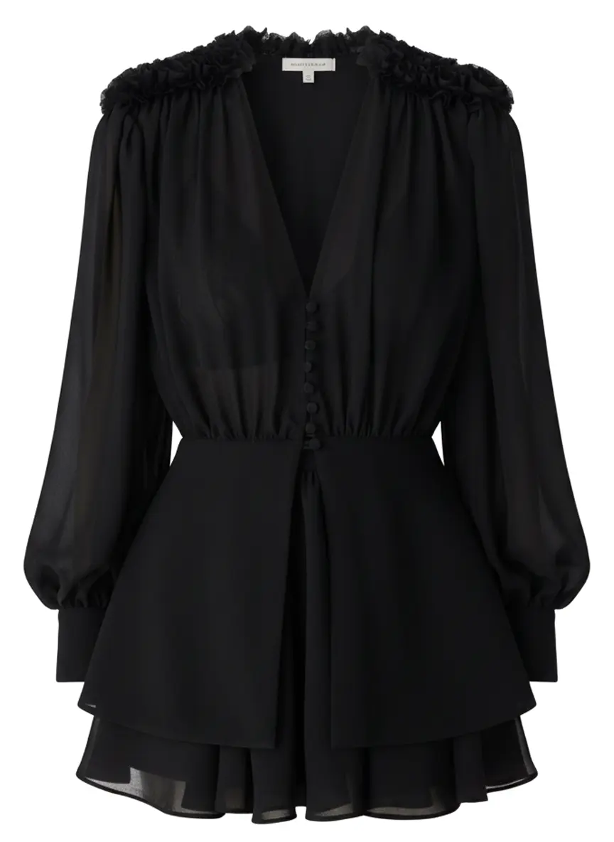 Блуза шелковая