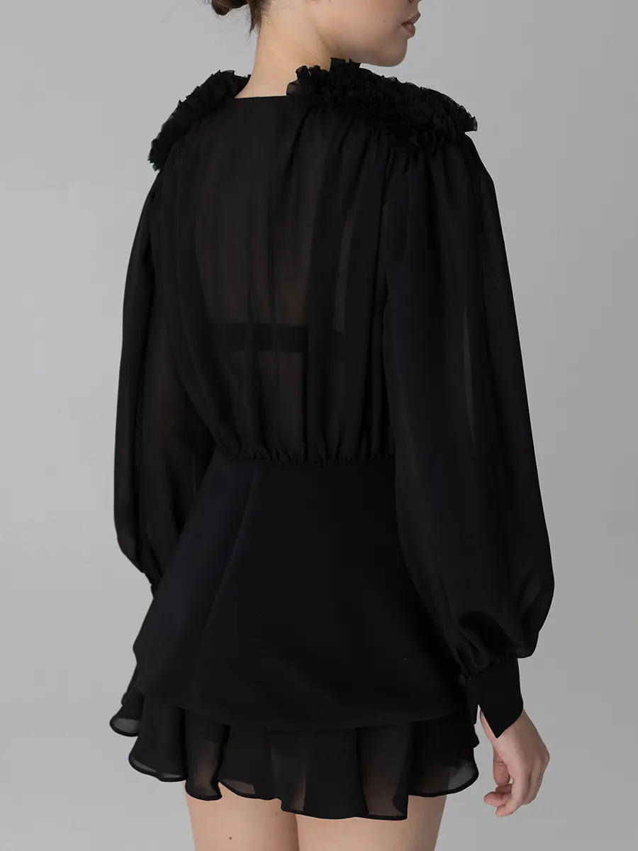 Блуза шелковая